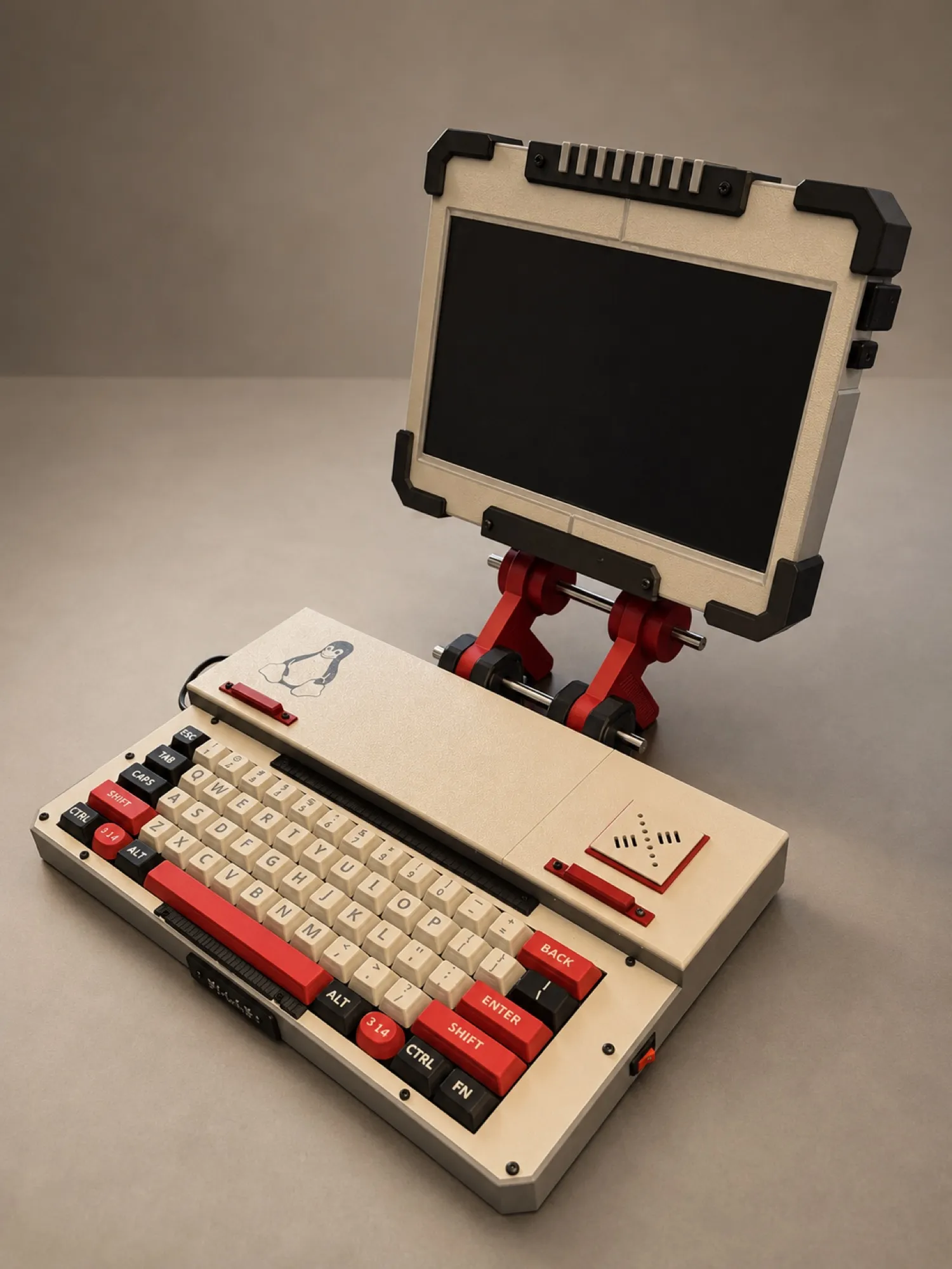 3d printed raspberry pi computer laptop